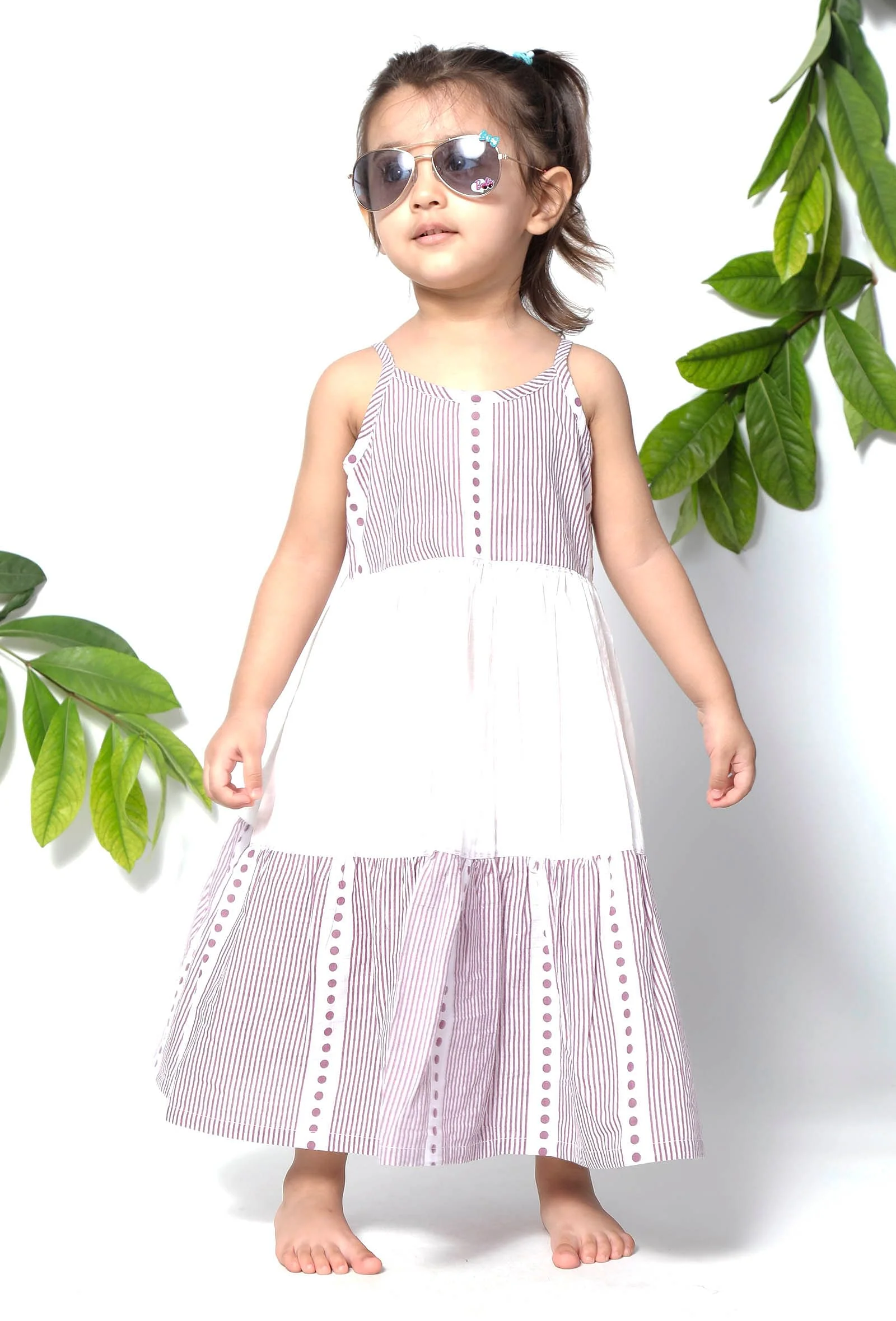 Merida Handblock Cotton Dress - Image 3