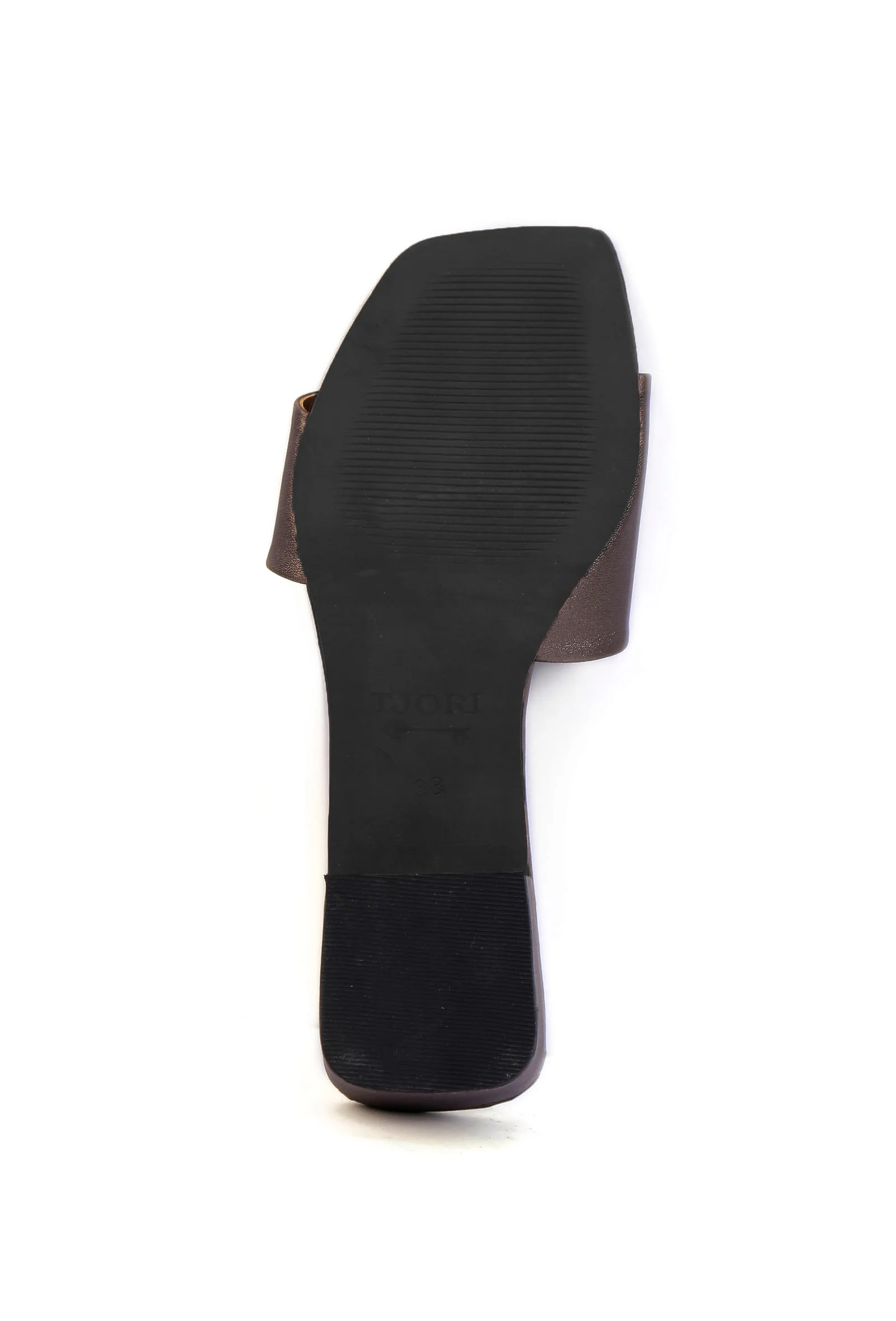 Scrappy Grey Cruelty Free Leather Heels - Image 7