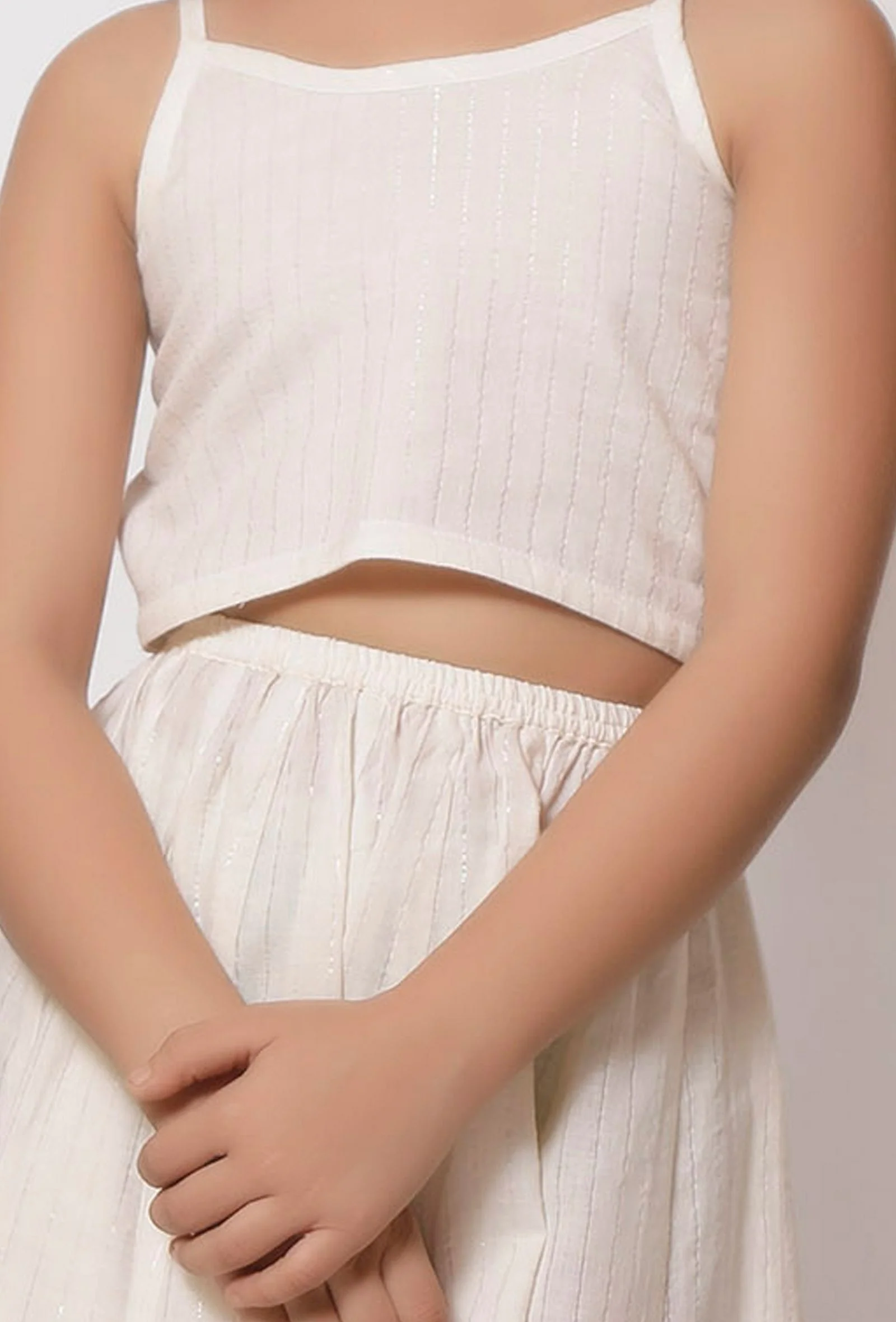 Set of 2 - Irish White Malmal Blouse With Skirt - Image 3