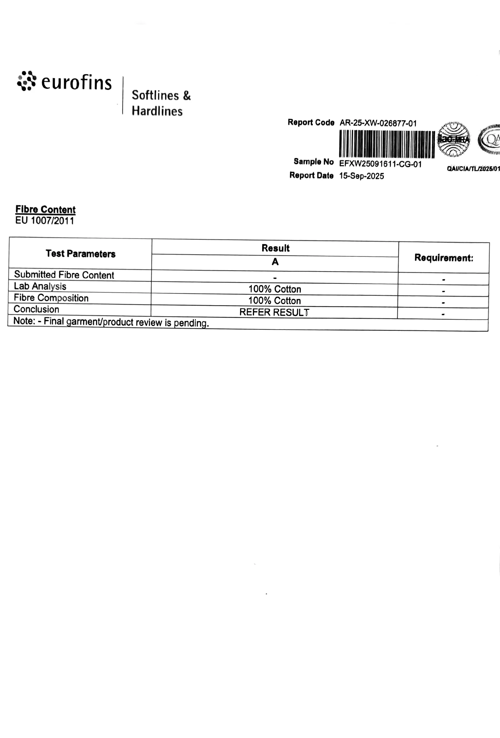 The Coltish Levender Cotton Palazzo - Image 6